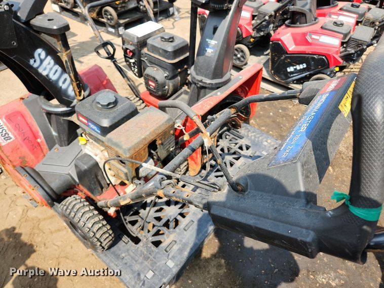 image for item DS8936 (2) Toro Snowmaster 724 ZXR snow blowers