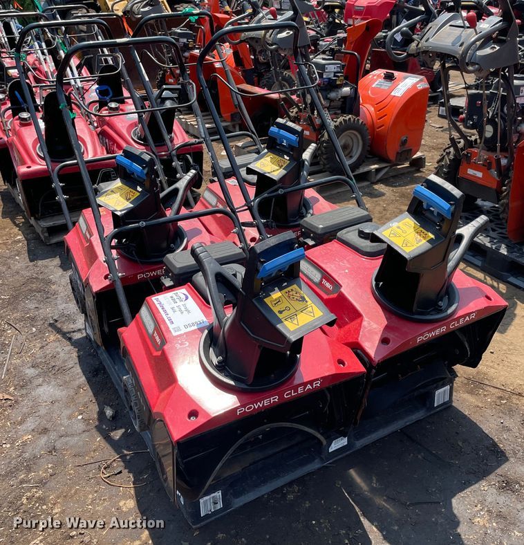 image for item DS8937 (4) Toro Power Clear snow blowers
