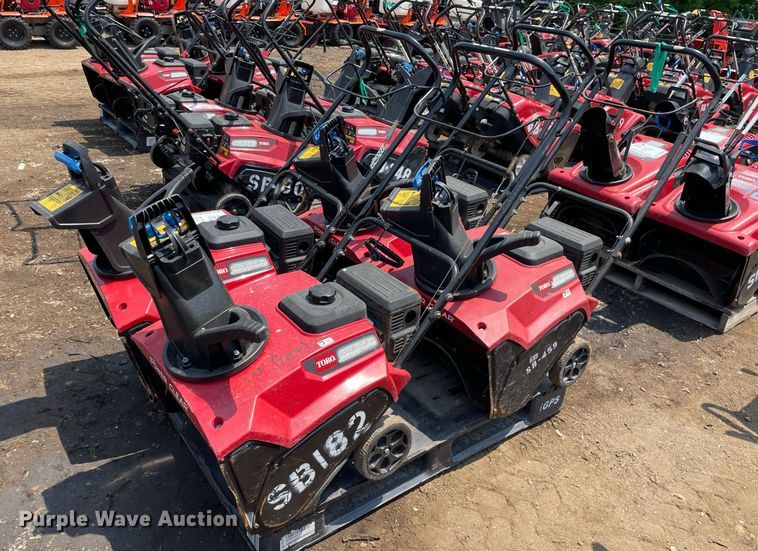 image for item DS8937 (4) Toro Power Clear snow blowers