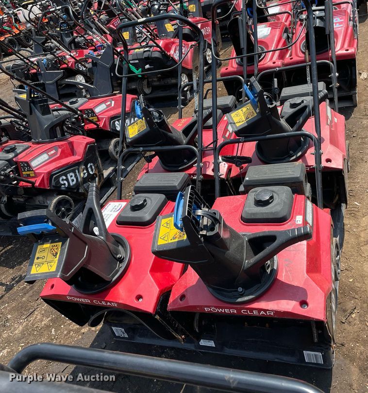 image for item DS8937 (4) Toro Power Clear snow blowers
