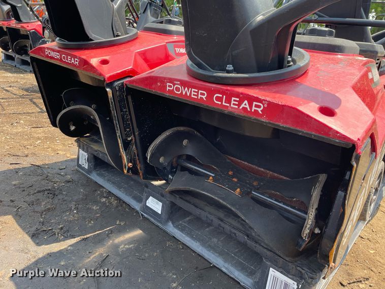 image for item DS8937 (4) Toro Power Clear snow blowers
