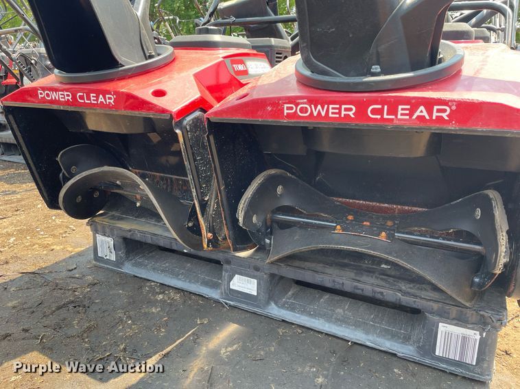 image for item DS8937 (4) Toro Power Clear snow blowers