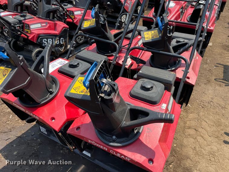 image for item DS8937 (4) Toro Power Clear snow blowers