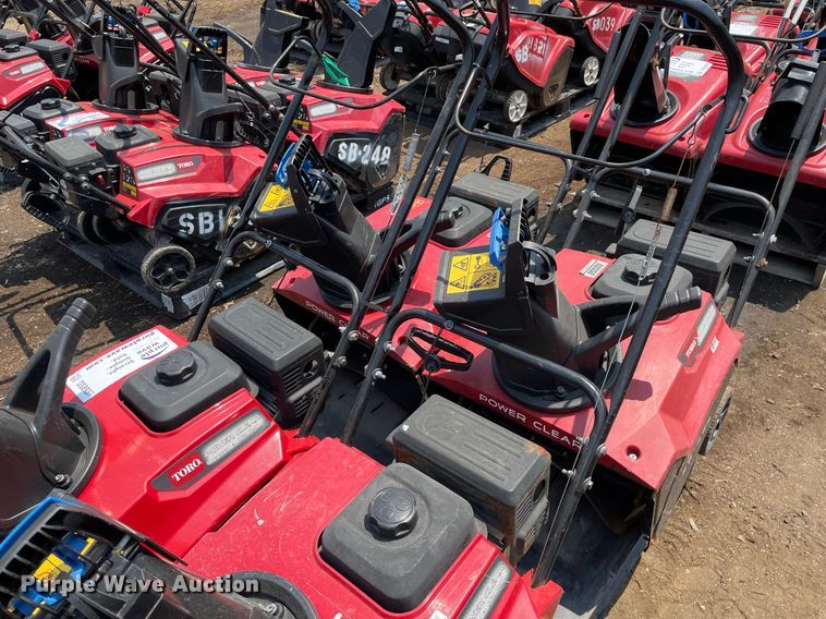 image for item DS8937 (4) Toro Power Clear snow blowers