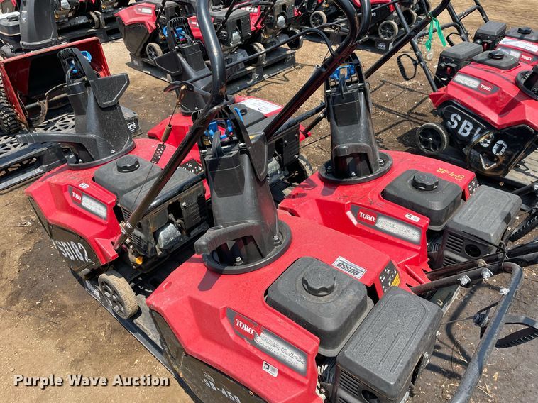 image for item DS8937 (4) Toro Power Clear snow blowers