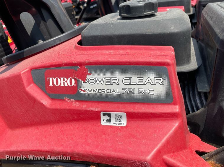 image for item DS8937 (4) Toro Power Clear snow blowers
