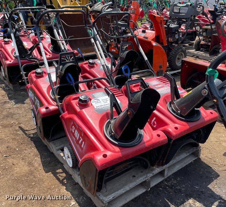 image for item DS8938 (4) Toro Power Clear snow blowers