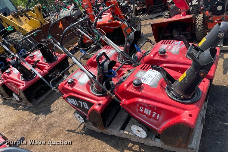 image for item DS8938 (4) Toro Power Clear snow blowers