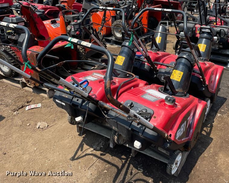 image for item DS8938 (4) Toro Power Clear snow blowers