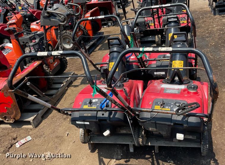 image for item DS8938 (4) Toro Power Clear snow blowers