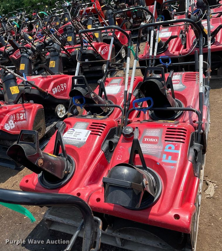 image for item DS8938 (4) Toro Power Clear snow blowers