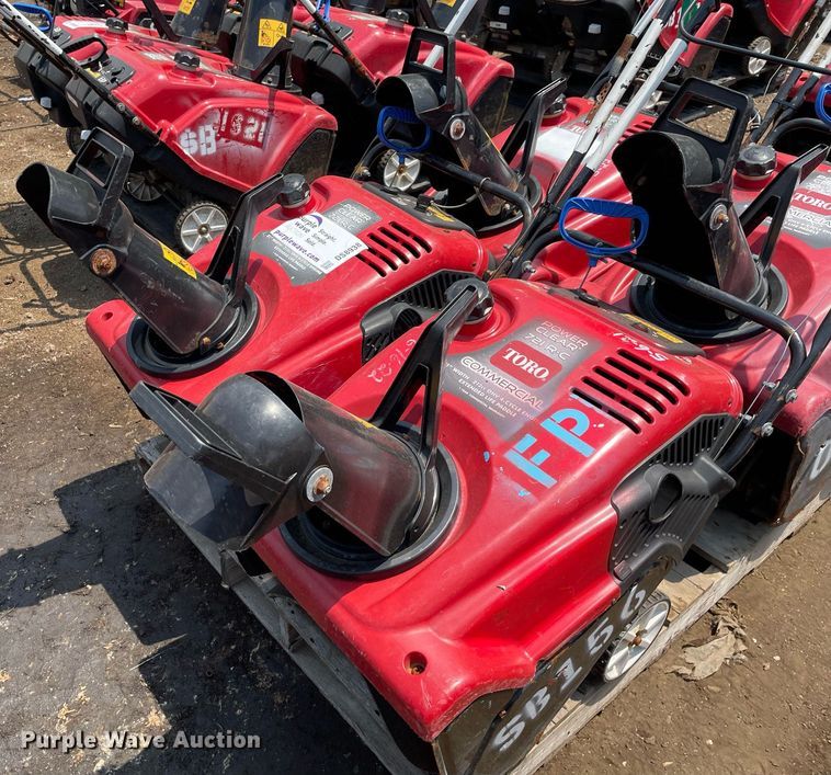 image for item DS8938 (4) Toro Power Clear snow blowers