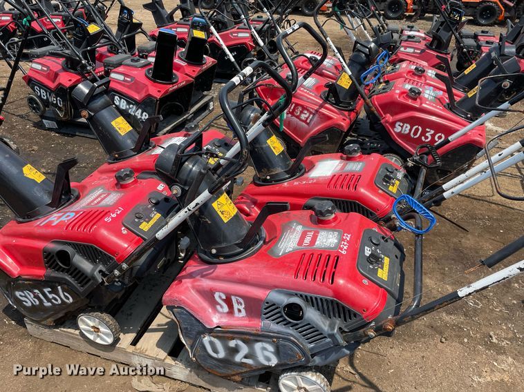 image for item DS8938 (4) Toro Power Clear snow blowers