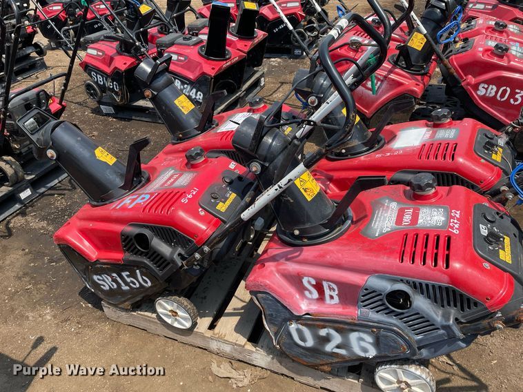 image for item DS8938 (4) Toro Power Clear snow blowers