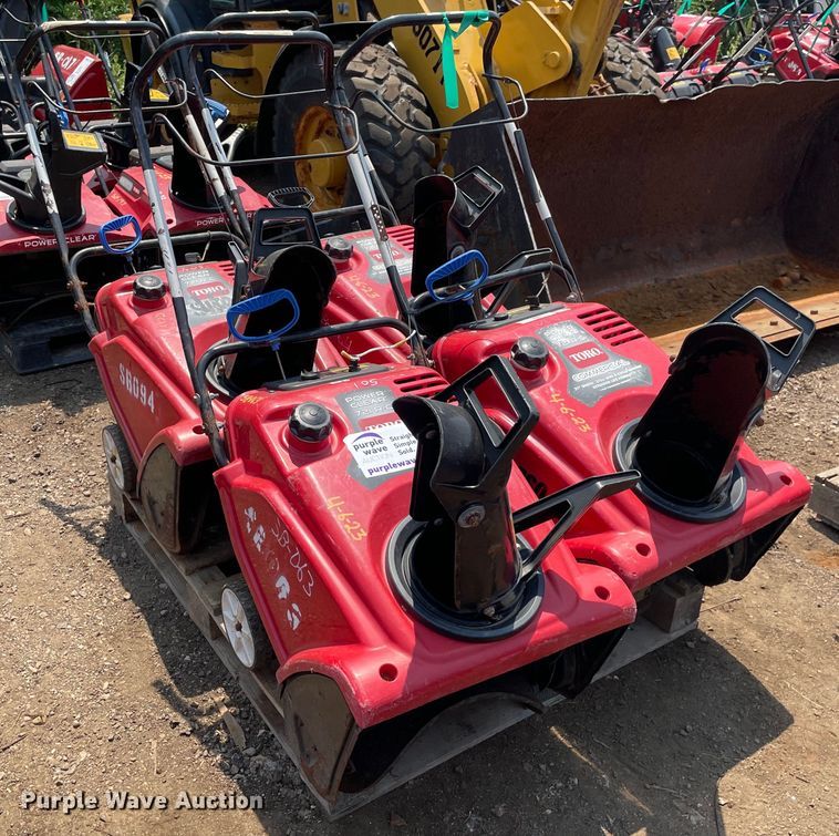 image for item DS8939 (4) Toro Power Clear snow blowers