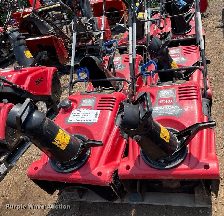 image for item DS8939 (4) Toro Power Clear snow blowers