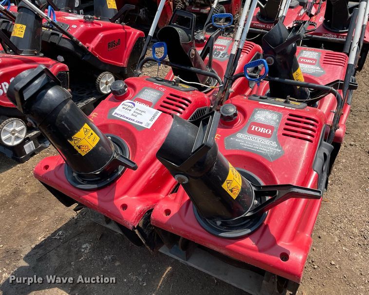 image for item DS8939 (4) Toro Power Clear snow blowers