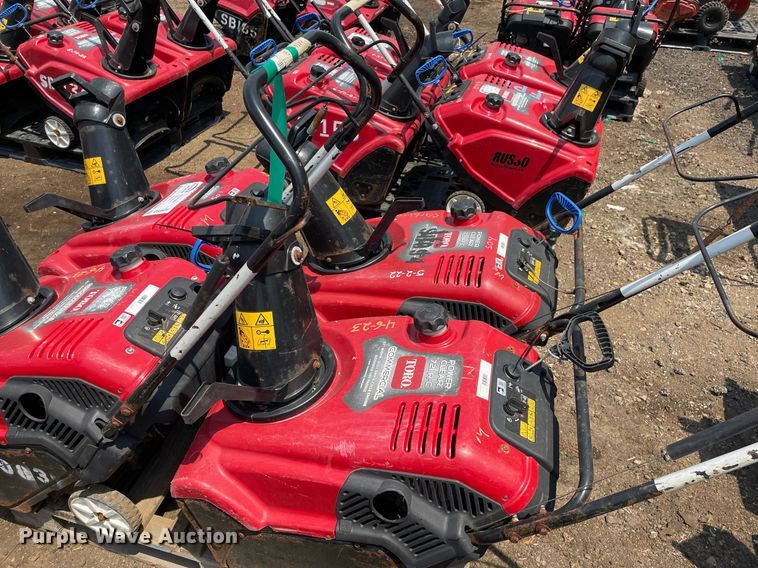 image for item DS8939 (4) Toro Power Clear snow blowers