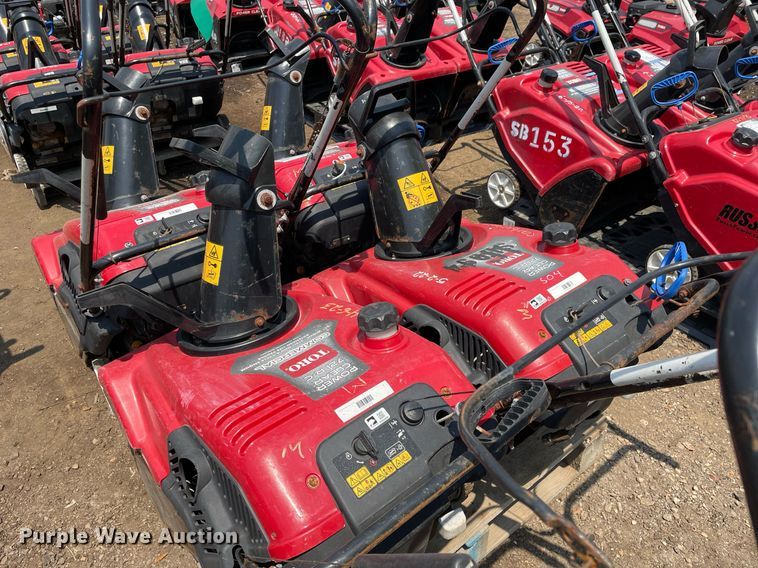 image for item DS8939 (4) Toro Power Clear snow blowers