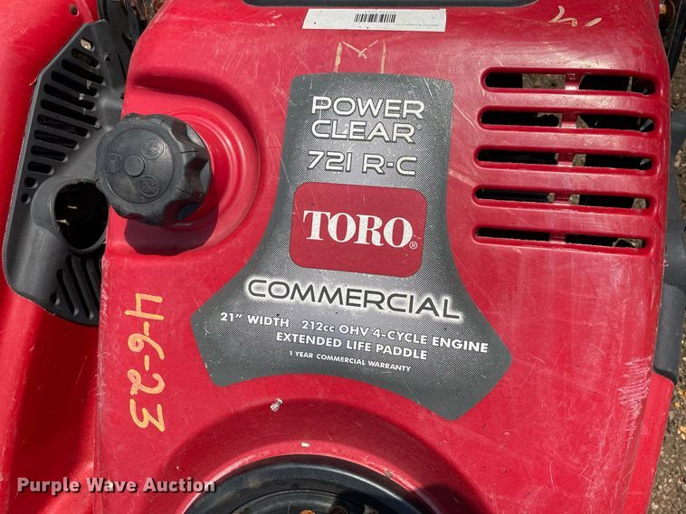 image for item DS8939 (4) Toro Power Clear snow blowers