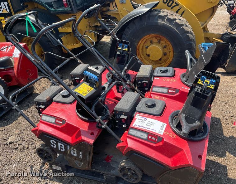 image for item DS8940 (4) Toro Power Clear snow blowers