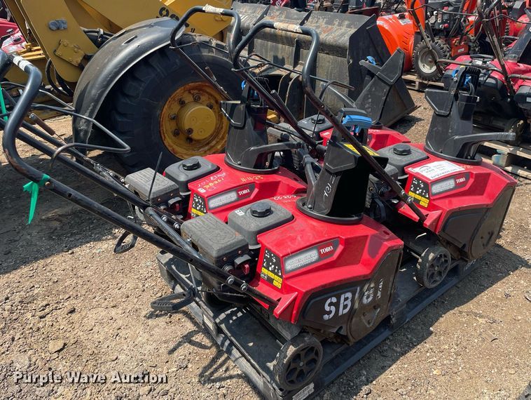 image for item DS8940 (4) Toro Power Clear snow blowers