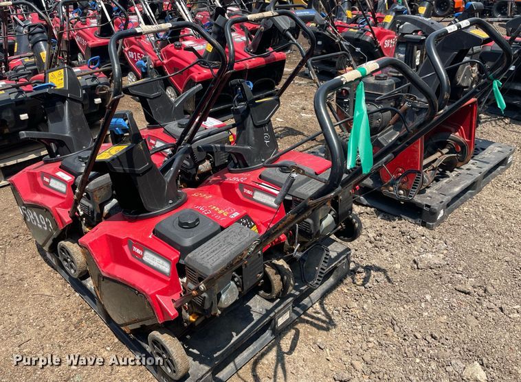 image for item DS8940 (4) Toro Power Clear snow blowers