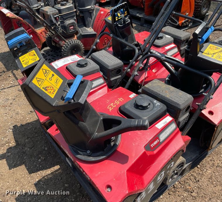 image for item DS8940 (4) Toro Power Clear snow blowers