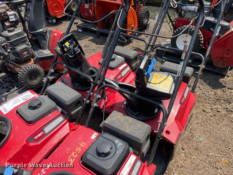 image for item DS8940 (4) Toro Power Clear snow blowers