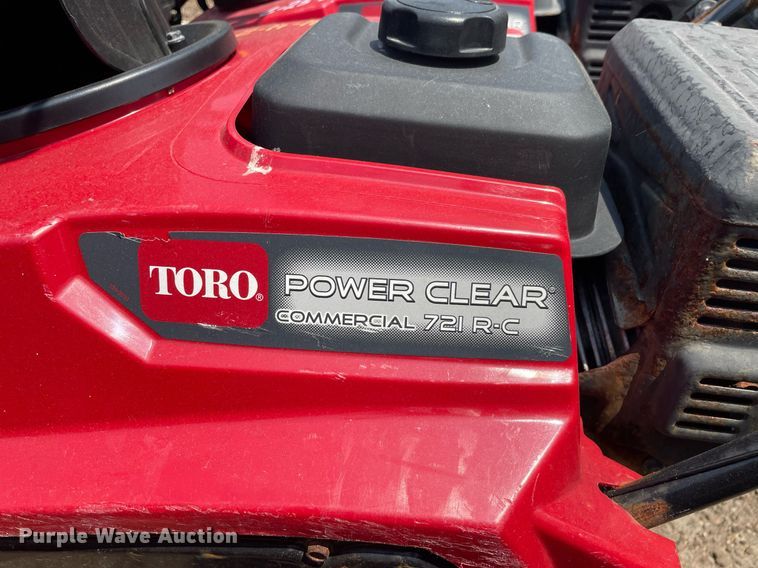 image for item DS8940 (4) Toro Power Clear snow blowers