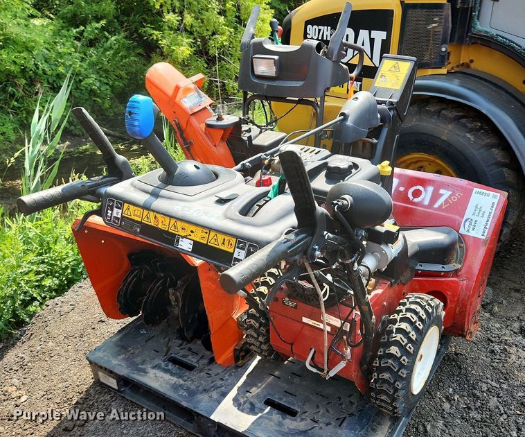 image for item DS8941 (2) two stage snow blowers