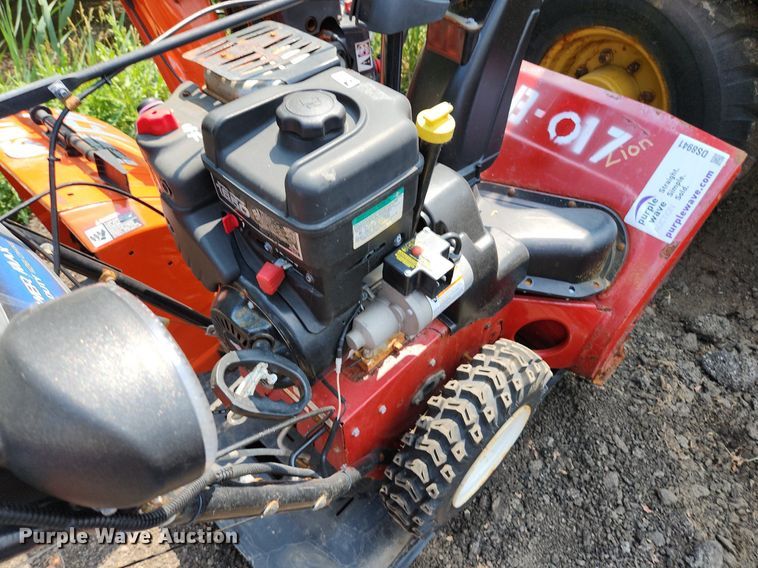 image for item DS8941 (2) two stage snow blowers