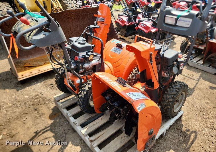 image for item DS8942 (2) Husqvarna 924HV snow blowers