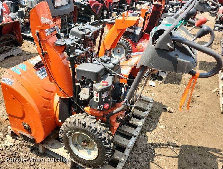 image for item DS8942 (2) Husqvarna 924HV snow blowers