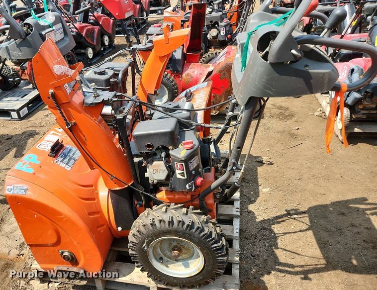 image for item DS8942 (2) Husqvarna 924HV snow blowers