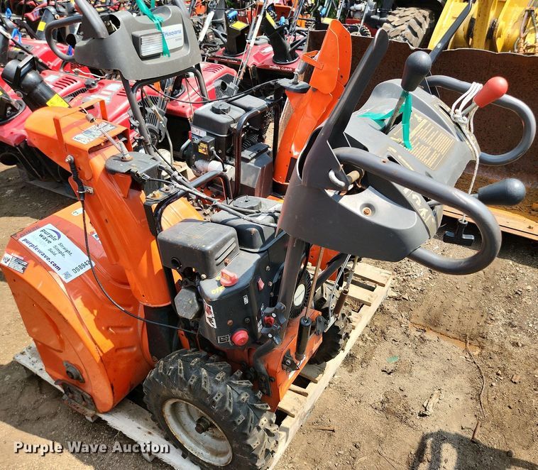 image for item DS8942 (2) Husqvarna 924HV snow blowers
