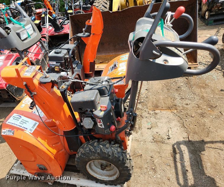 image for item DS8942 (2) Husqvarna 924HV snow blowers