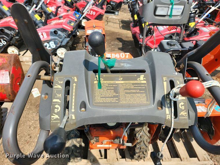 image for item DS8942 (2) Husqvarna 924HV snow blowers