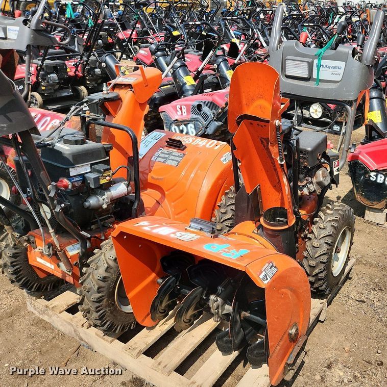 image for item DS8942 (2) Husqvarna 924HV snow blowers