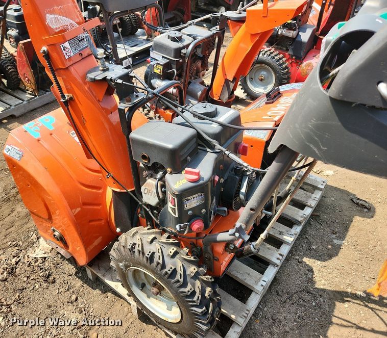 image for item DS8942 (2) Husqvarna 924HV snow blowers