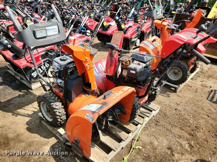 image for item DS8943 (2) two stage snow blowers