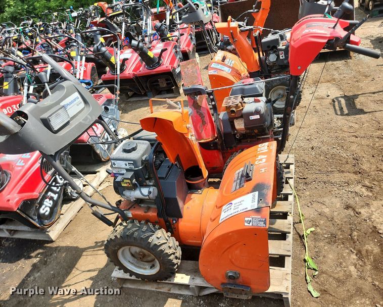 image for item DS8943 (2) two stage snow blowers