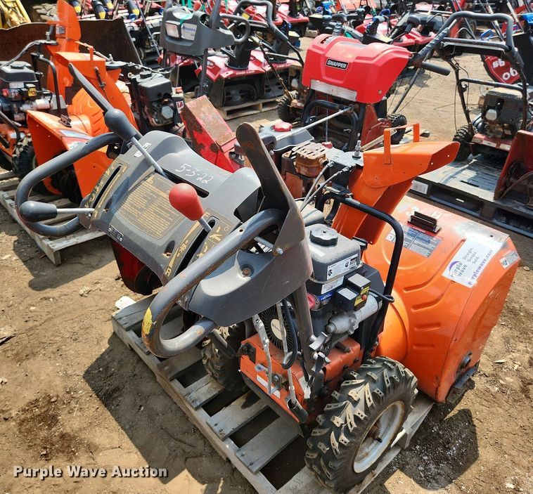 image for item DS8943 (2) two stage snow blowers