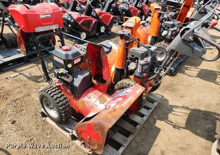 image for item DS8943 (2) two stage snow blowers
