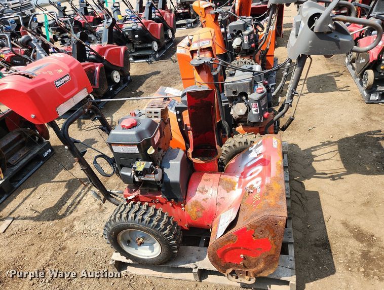 image for item DS8943 (2) two stage snow blowers