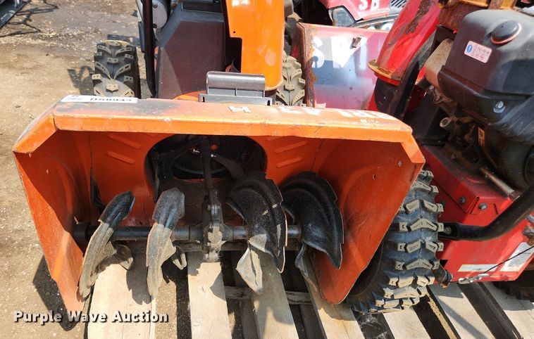 image for item DS8943 (2) two stage snow blowers