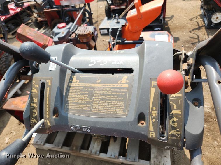 image for item DS8943 (2) two stage snow blowers