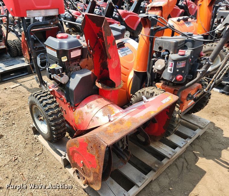 image for item DS8943 (2) two stage snow blowers