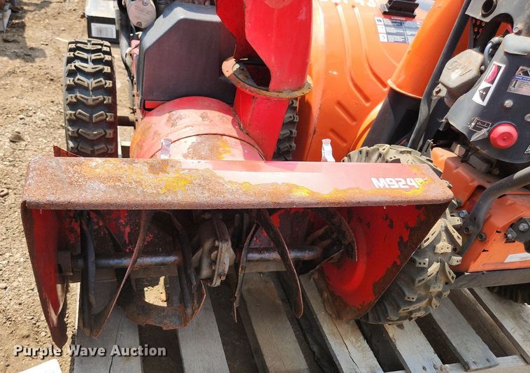 image for item DS8943 (2) two stage snow blowers