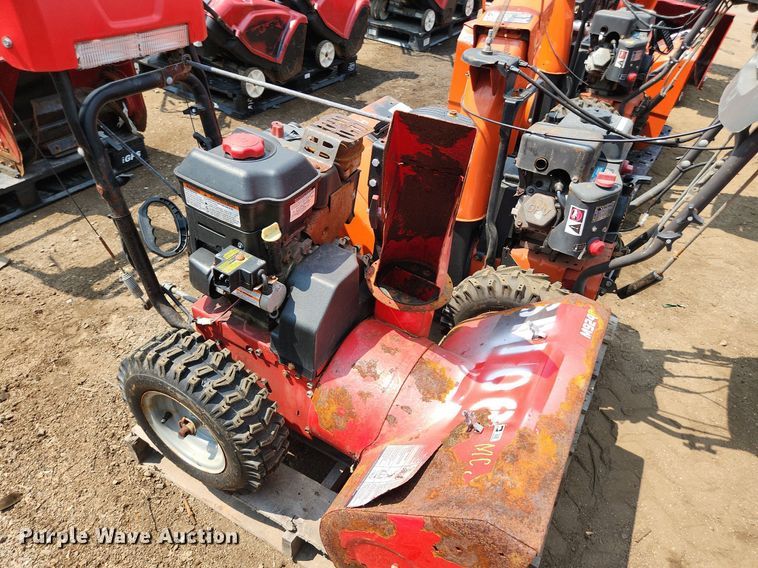 image for item DS8943 (2) two stage snow blowers